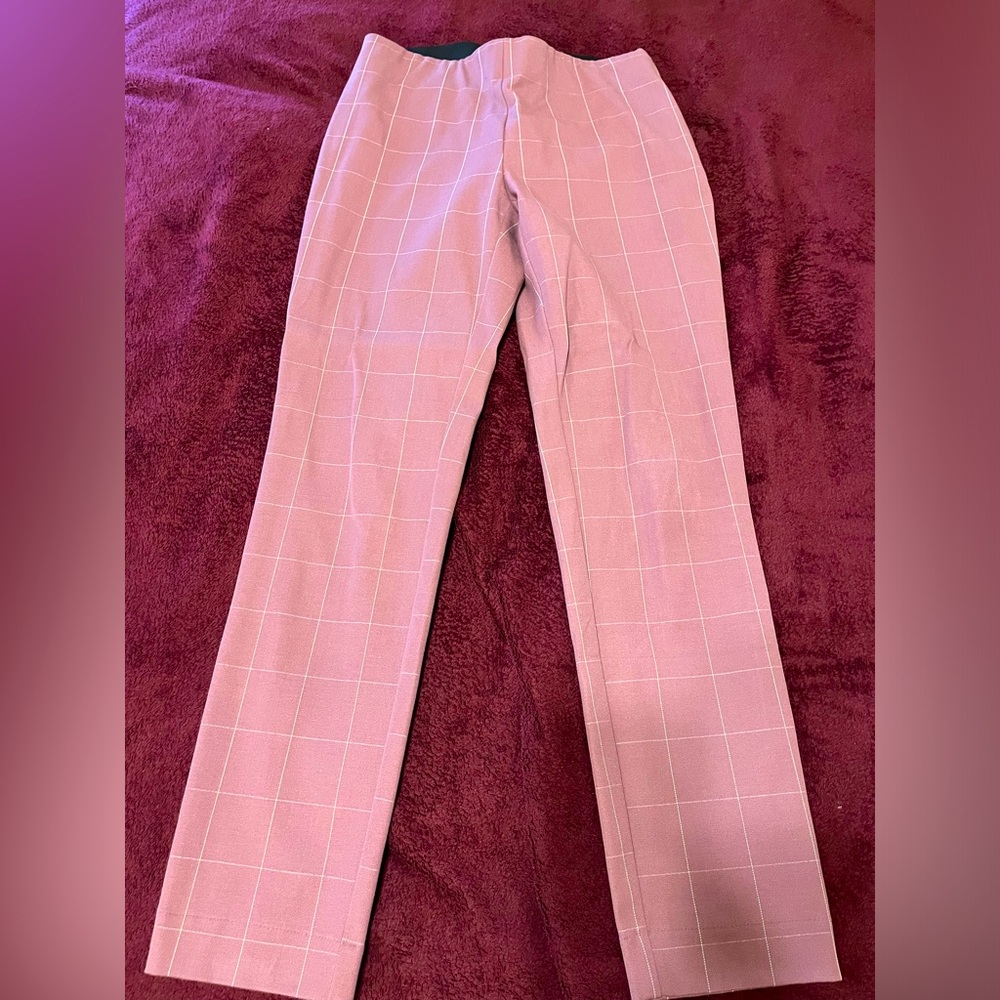 Pink printed pants